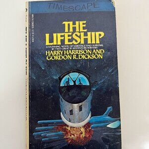 The Lifeship by Harry Harrison and Gordon R. Dickson Vtg Sci Fi Paperback 1977